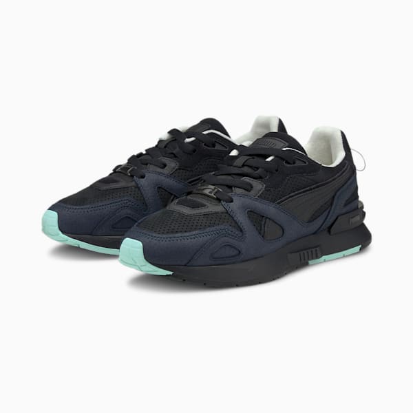 Mirage Mox Night Vision Shoes, Puma Black-Puma New Navy, extralarge-IND