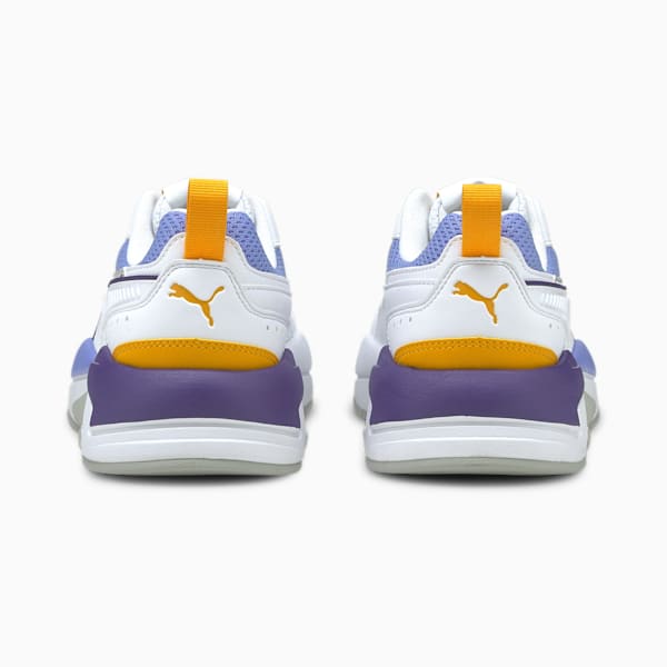 Tenis Mujer X-Ray² Square Iridescent, Puma White-Puma White-Puma Silver-Elektro Purple, extralarge