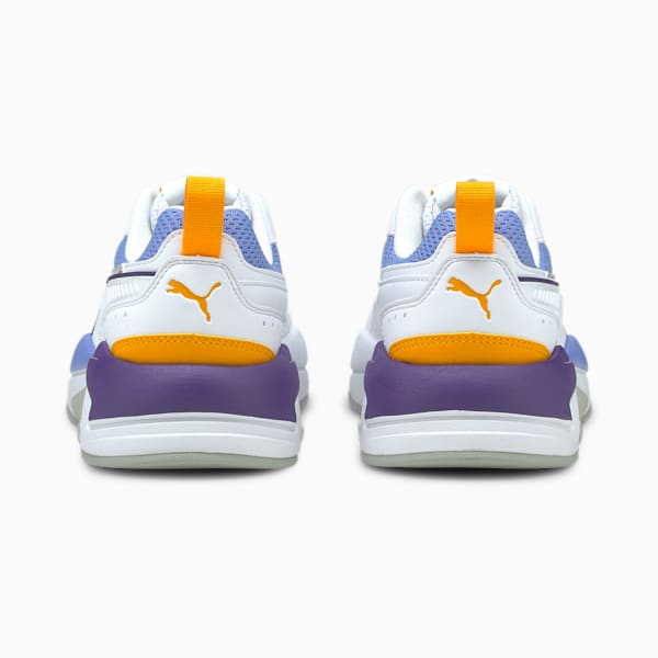 X-RAY Square Iridescent Women's Sneakers, Puma White-Puma White-Puma Silver-Elektro Purple, extralarge