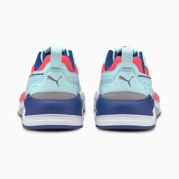 X-RAY Square Iridescent Women's Sneakers, Blue Glow-Blue Glow-Sun Kissed Coral-Puma Silver, extralarge