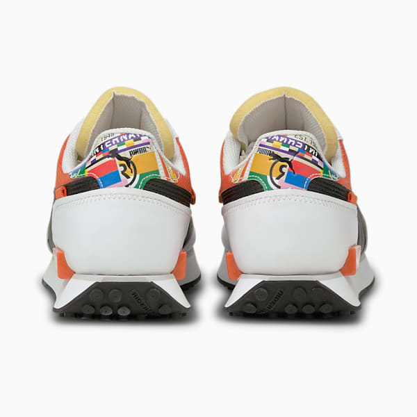 Future Rider INTL Game Men's Sneakers, Puma White-Tigerlily, extralarge
