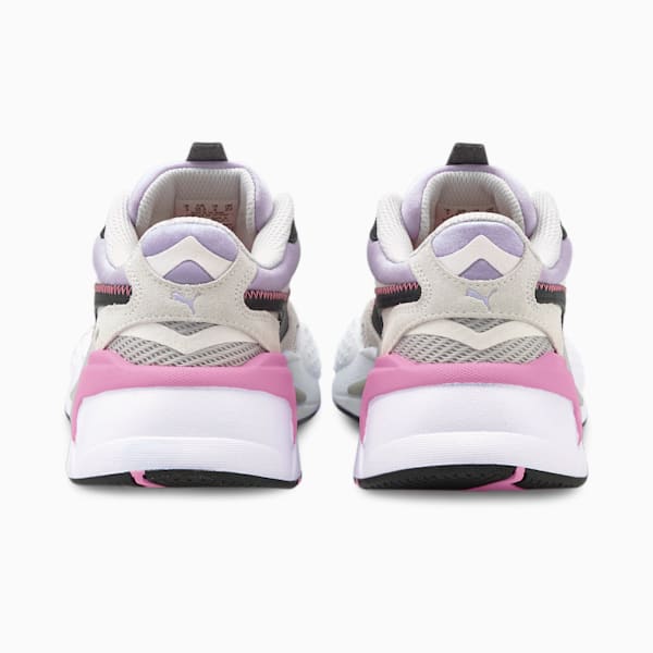 RS-X³ Twill Air Mesh Sneakers JR, Gray Violet-Puma White, extralarge