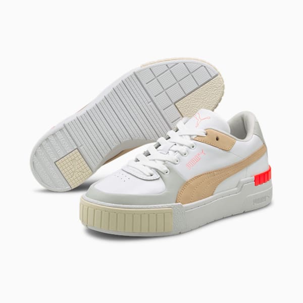 Cali Sport Convey Women's Sneakers, Puma White-Gray Violet, extralarge
