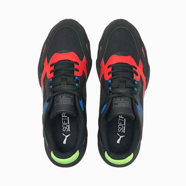 X-Ray Millenium Men's Sneakers, Puma Black-Puma Black-Grenadine-Green Flash-Future Blue, extralarge-IND