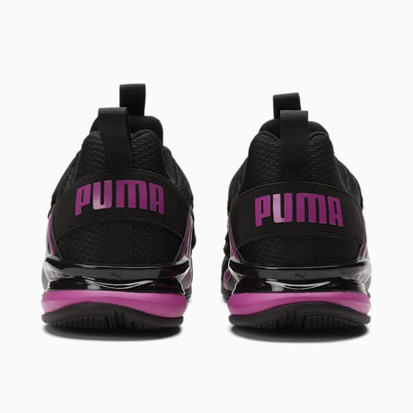 Axelion Metallic Women's Training Shoes, Puma Black-Deep Orchid, extralarge