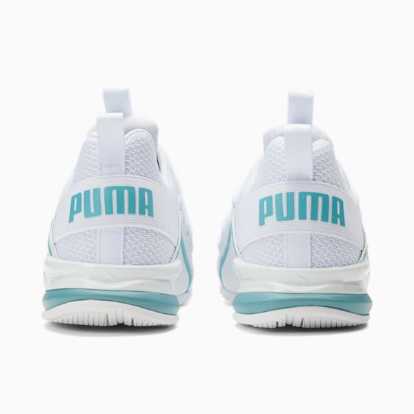 Axelion Metallic Women's Training Shoes, Puma White-Porcelain, extralarge