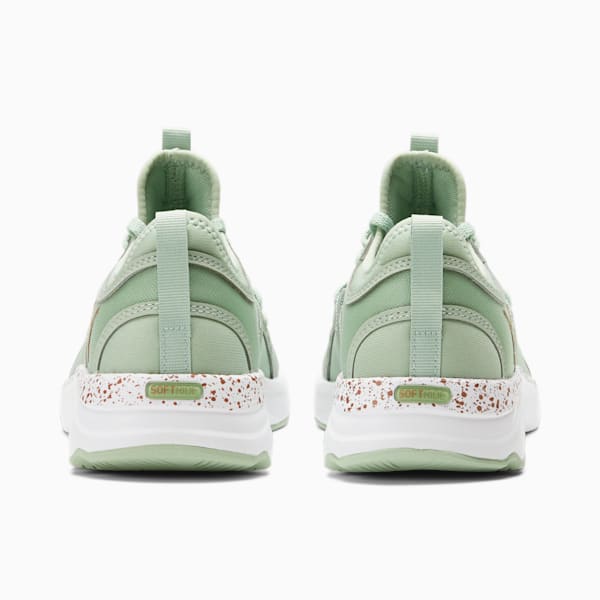 SOFTRIDE Sophia Speckle Women's Running Shoes, Frosty Green-Copper, extralarge