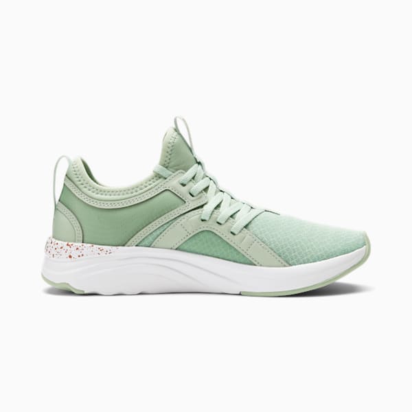 SOFTRIDE Sophia Speckle Women's Running Shoes, Frosty Green-Copper, extralarge