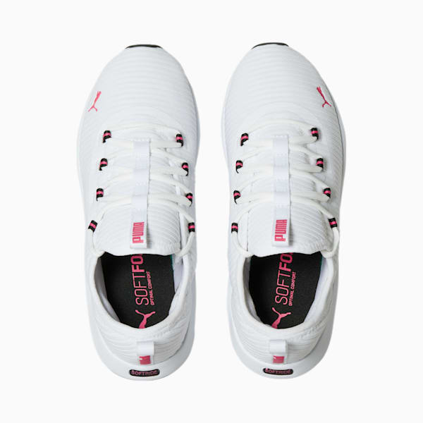 Softride Finesse Sport Women's Running Shoes, PUMA White-Sunset Pink, extralarge
