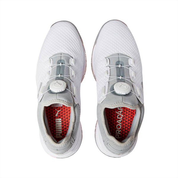 PROADAPT ALPHACAT DISC Men's Golf Shoes, Puma White-High Rise