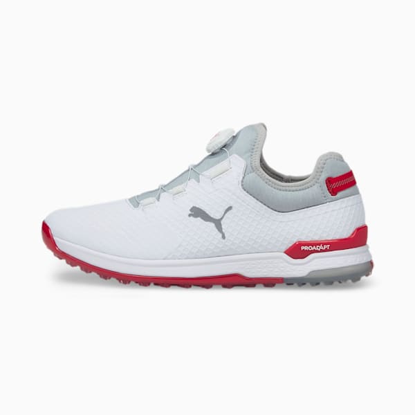 ゴルフ プロアダプト アルファキャット ディスク  スパイクレス シューズ, Puma White-Puma Silver-Ski Patrol