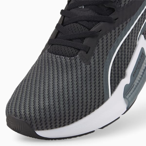 PWRFrame Men's Training Shoes, Puma Black-Puma White, extralarge-IND