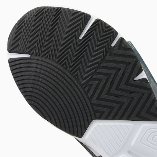 PWRFrame Men's Training Shoes, Puma Black-Puma White, extralarge-IND