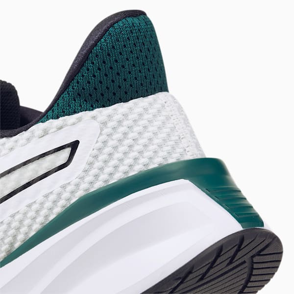 PWRFrame Men's Training Shoes, Puma White-Varsity Green