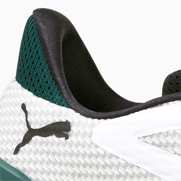 PWRFrame Men's Training Shoes, Puma White-Varsity Green