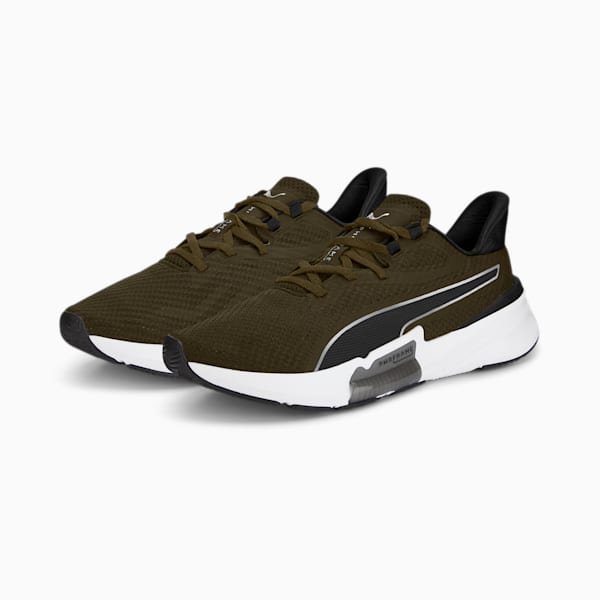 Tenis de entrenamiento para hombre PWRFRAME, Deep Olive-Puma Black, extralarge