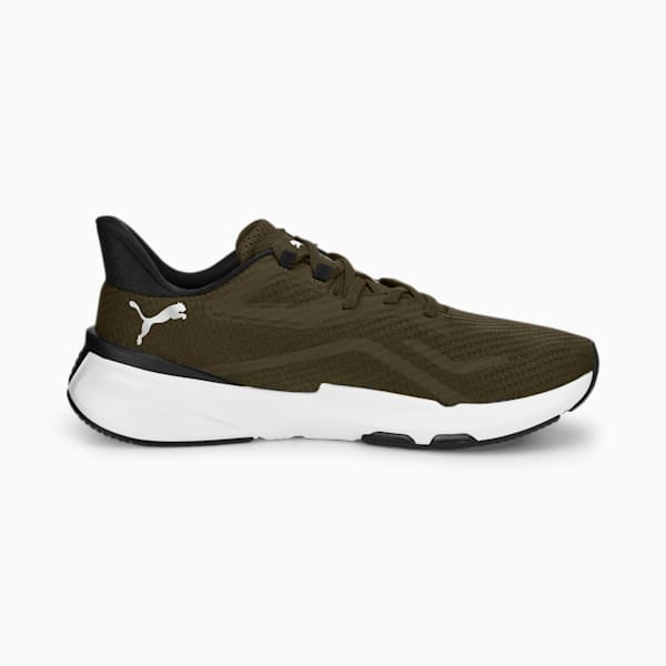 PWRFRAME Men's Training Shoes, Deep Olive-Puma Black, extralarge