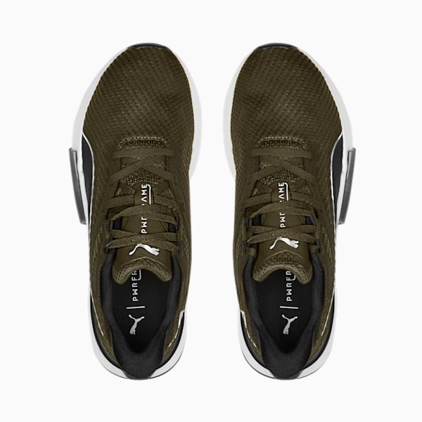 PWRFRAME Men's Training Shoes, Deep Olive-Puma Black, extralarge