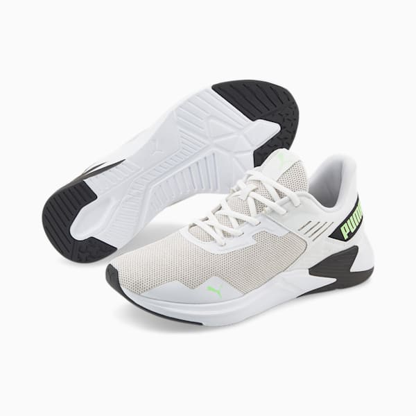 Disperse XT 2 Training Shoes, Puma White-Fizzy Lime