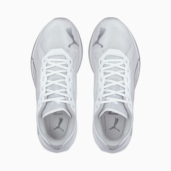 Velocity Nitro Cool Adapt Women's Running Shoes, Puma White-Puma Silver, extralarge-IND