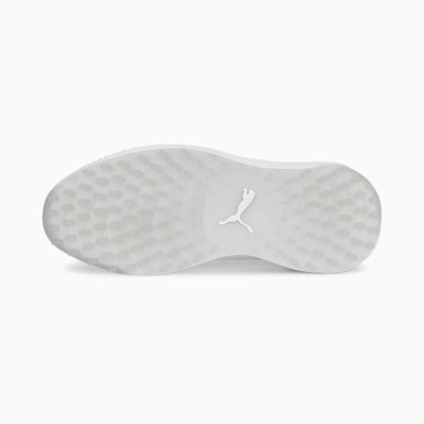 IGNITE ELEVATE Golf Shoes Men, PUMA White-PUMA Silver, extralarge