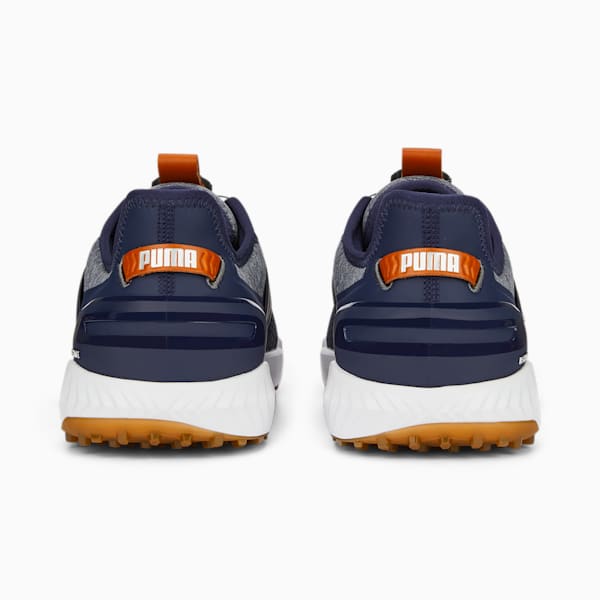 IGNITE ELEVATE DISC Men's Golf Shoes, PUMA Navy-PUMA Silver, extralarge-IND