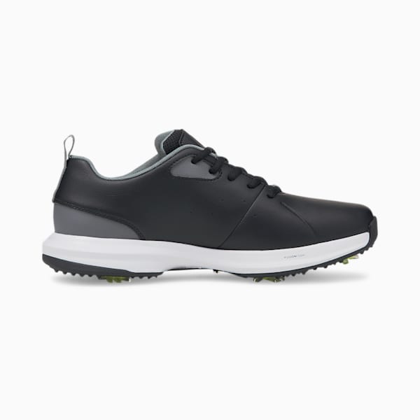 FUSION FX Tech Men's Golf Shoes, Puma Black-Puma Silver-QUIET SHADE, extralarge-GBR