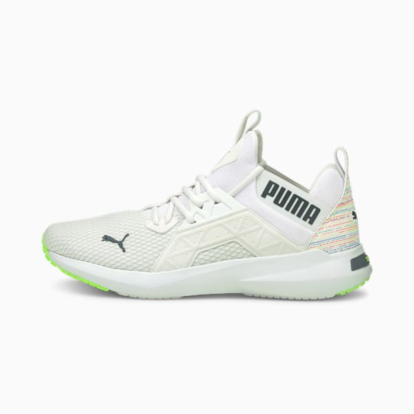 Softride Enzo NXT Running Sneakers, Puma White-Spellbound-Green Glare, extralarge