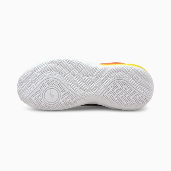 Court Rider Court Crush Street Basketball Shoes, Puma White-Carrot, extralarge