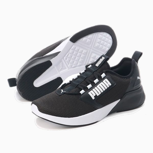 Retaliate Tongue Men's Running Shoes, Puma Black-Puma White