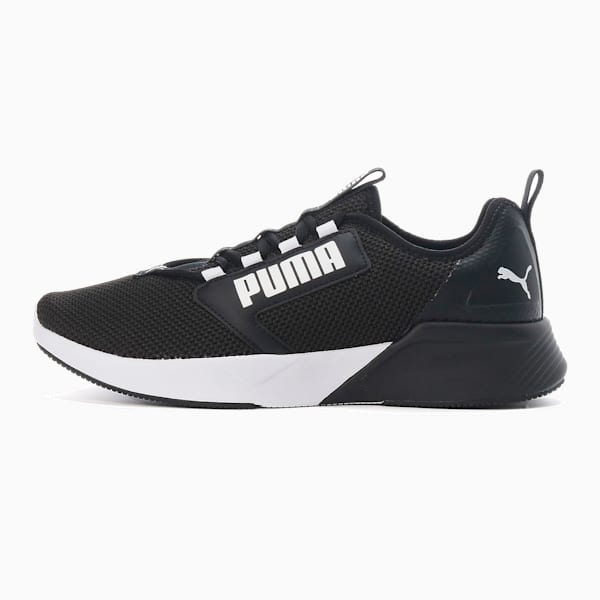 Retaliate Tongue Men's Running Shoes, Puma Black-Puma White, extralarge-GBR