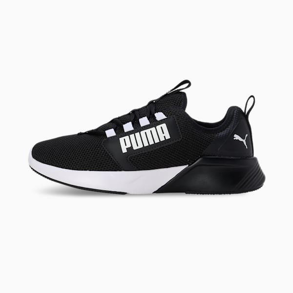 Retaliate Tongue Men's Running Shoes, Puma Black-Puma White, extralarge-IND