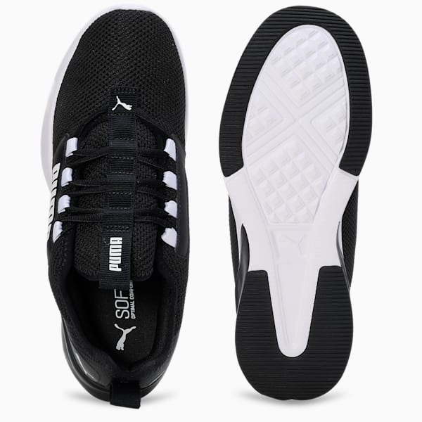 Retaliate Tongue Men's Running Shoes, Puma Black-Puma White, extralarge-IND