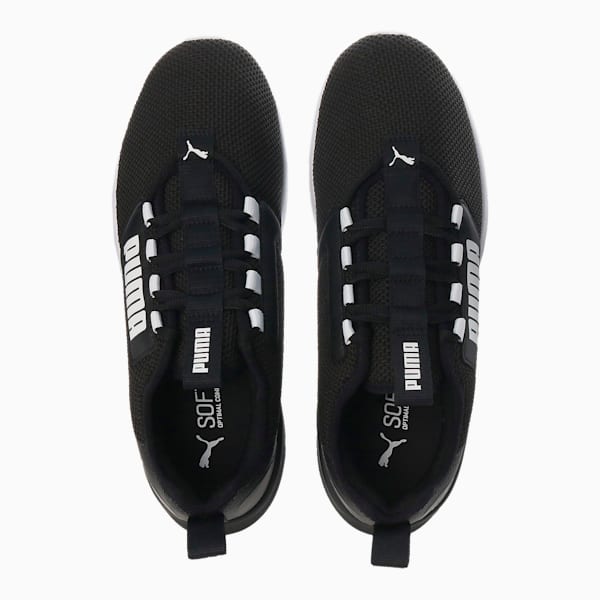 Retaliate Tongue Men's Running Shoes, Puma Black-Puma White, extralarge-GBR