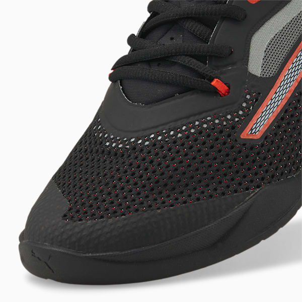 Zapato de entrenamiento para hombre Fuse 2.0, Puma Black-Harbor Mist-Cherry Tomato, extralarge
