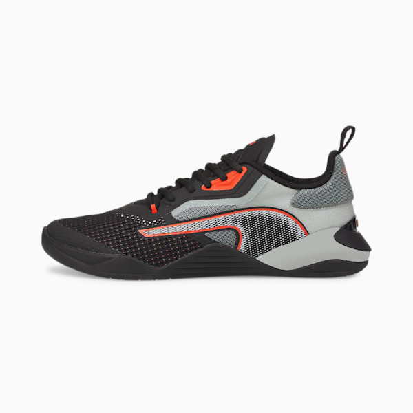 Fuse 2.0 Men's Training Shoes, Puma Black-Harbor Mist-Cherry Tomato, extralarge-IND