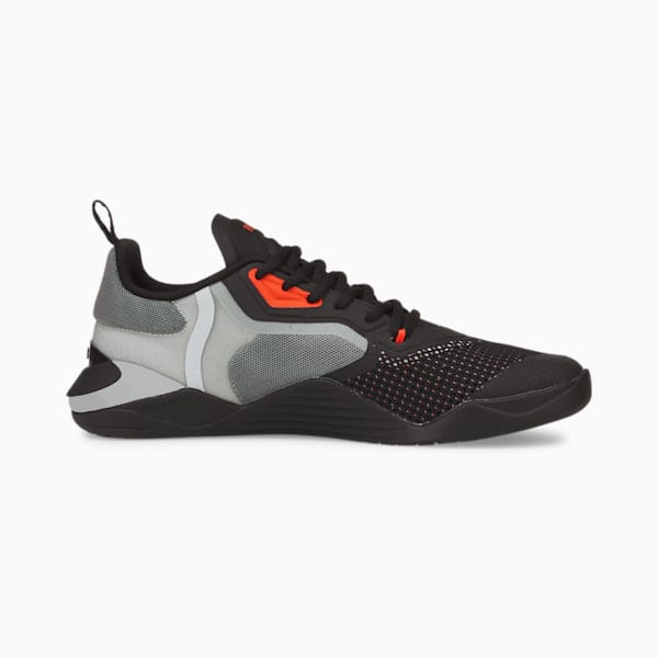 Fuse 2.0 Men's Training Arigato Shoes, Puma Black-Harbor Mist-Cherry Tomato, extralarge