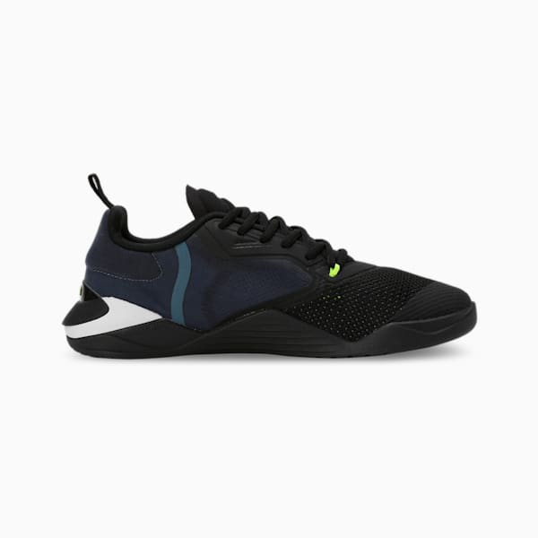 Fuse 2.0 Men's Training Shoes, Puma Black-Evening Sky-Lime Squeeze, extralarge-IND