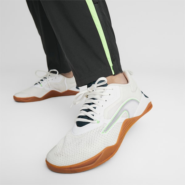 Fuse 2.0 Men's Training Shoes, PUMA White-Platinum Gray-Dark Night, extralarge-AUS