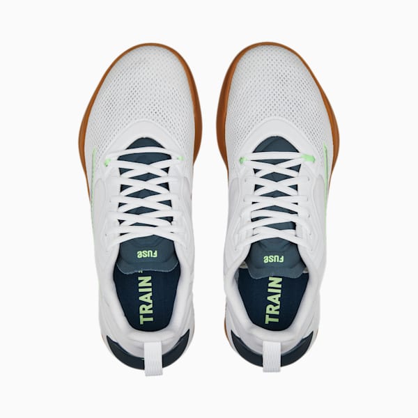 Fuse 2.0 Men's Training Shoes, PUMA White-Platinum Gray-Dark Night