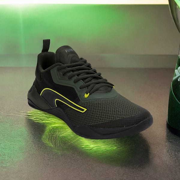 Fuse 2.0 Men's Training Shoes, Myrtle-PUMA Black-Yellow Burst, extralarge-IND