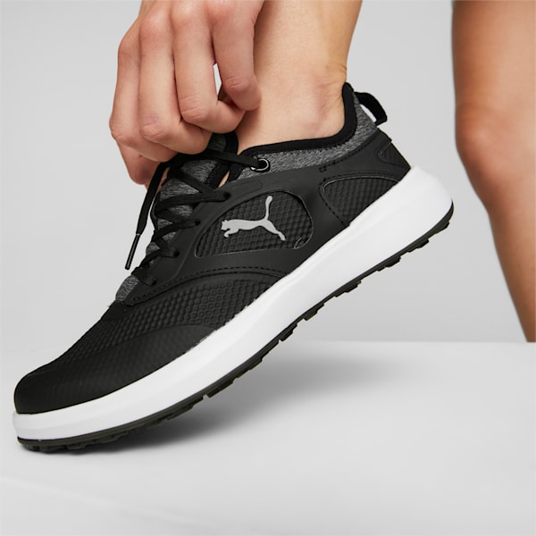 ウィメンズ ゴルフ イグナイト マリブ スパイクレス シューズ, PUMA Black-PUMA Silver-PUMA Black, extralarge-JPN