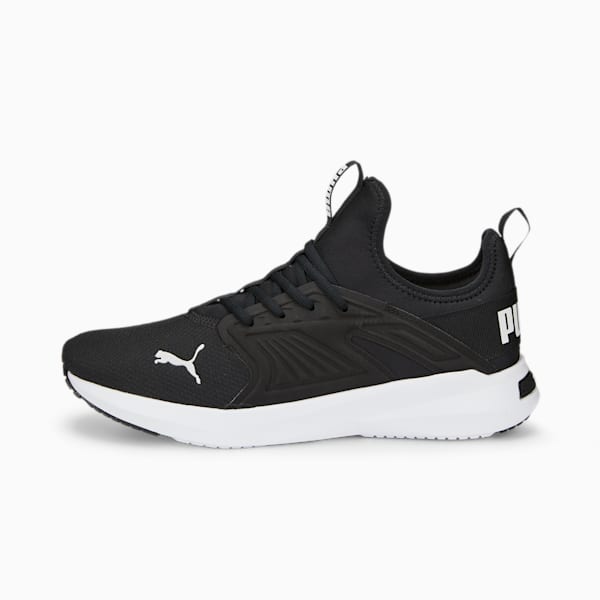 SOFTRIDE Fly Men's Walking Shoes, Puma Black-Puma White, extralarge-IND