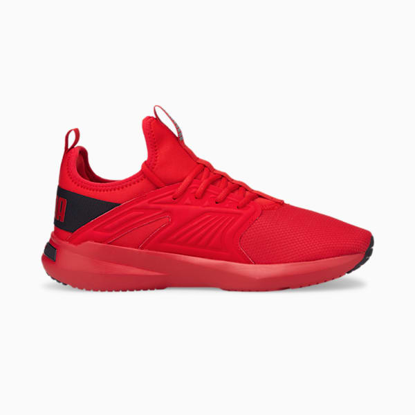 SOFTRIDE Fly Men's Walking Shoes, High Risk Red-Puma Black, extralarge-IND