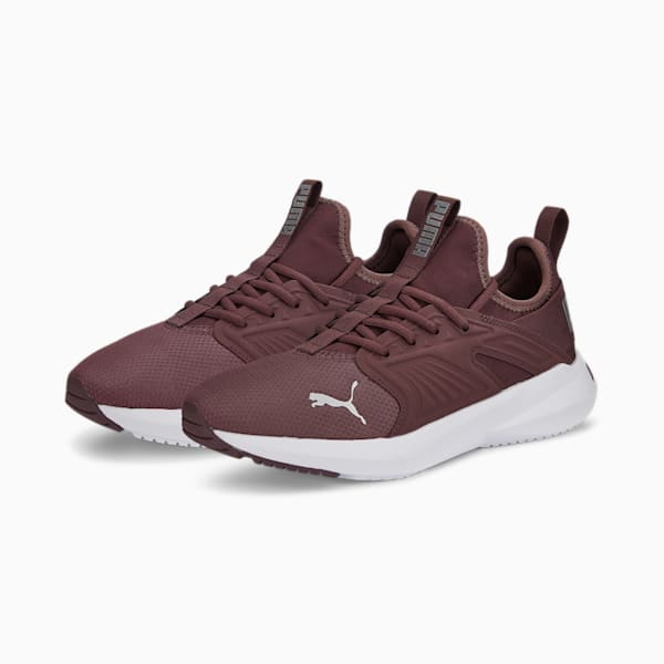 SOFTRIDE Fly Men's Walking Shoes, Dusty Plum-PUMA Silver, extralarge-IND