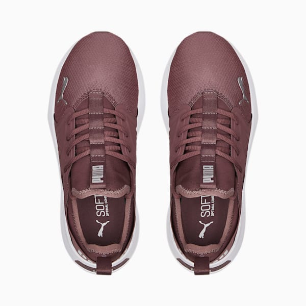 SOFTRIDE Fly Men's Walking Shoes, Dusty Plum-PUMA Silver, extralarge-IND