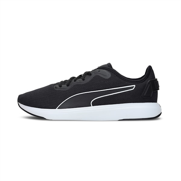 SOFTRIDE Cruise Bold Unisex Walking Shoes, Puma Black-Puma White, extralarge-IND