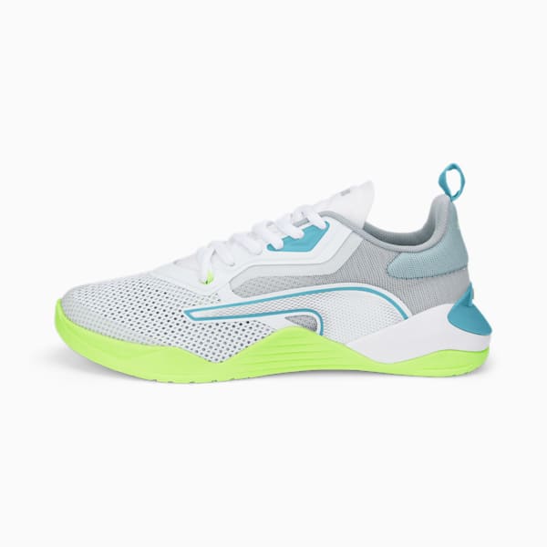 Fuse 2.0 Women's Training Shoes, Puma White-Dusty Aqua