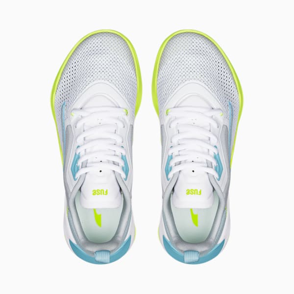 Fuse 2.0 Women's Training Shoes, Puma White-Dusty Aqua
