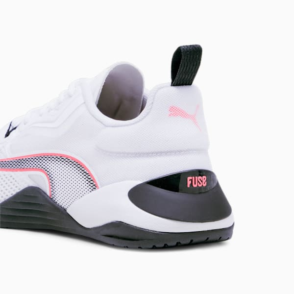 Fuse 2.0 Women's Training Shoes, PUMA White-Fire Orchid-PUMA Black, extralarge